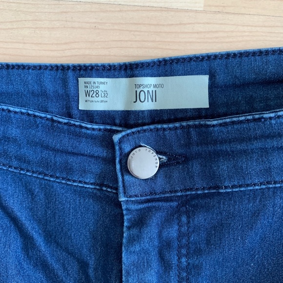 Topshop Joni Skinny Jeans In Mid Wash Blue - Picture 4 of 7